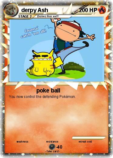 Pokemon derpy Ash