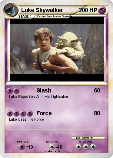 Pokemon Luke Skywalker