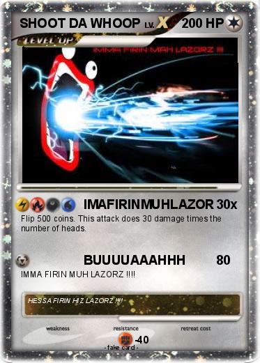 Pokemon SHOOT DA WHOOP