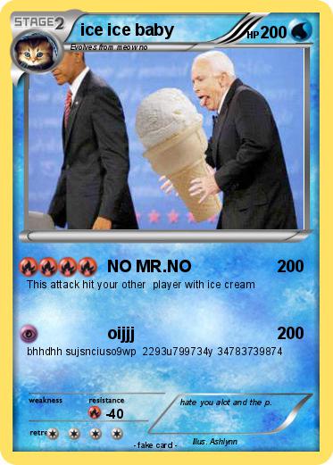 Pokemon ice ice baby