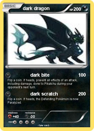 Pokemon dark dragon