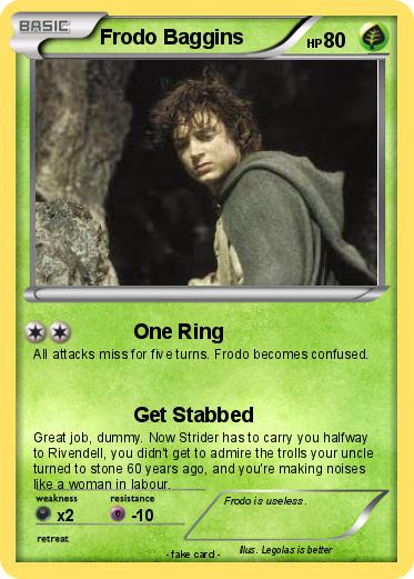Pokemon Frodo Baggins