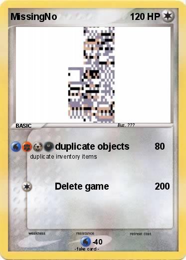 Pokemon MissingNo