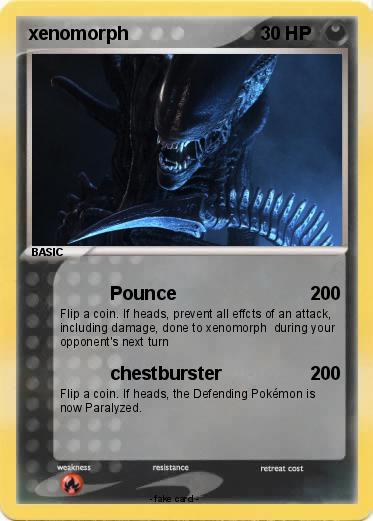 Pokemon xenomorph