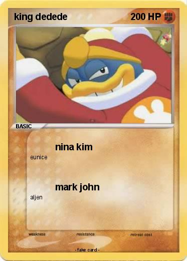 Pokemon king dedede
