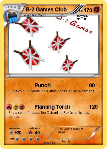 Pokemon B-2 Games Club