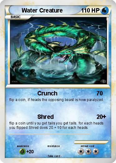 Pokemon Water Creature