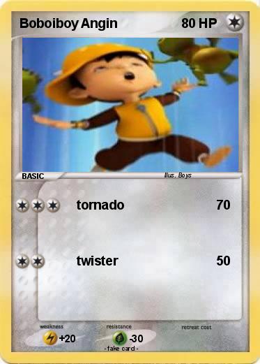 Pokemon Boboiboy Angin