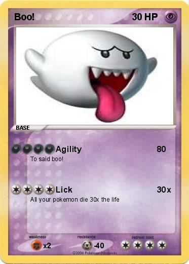 Pokemon Boo!