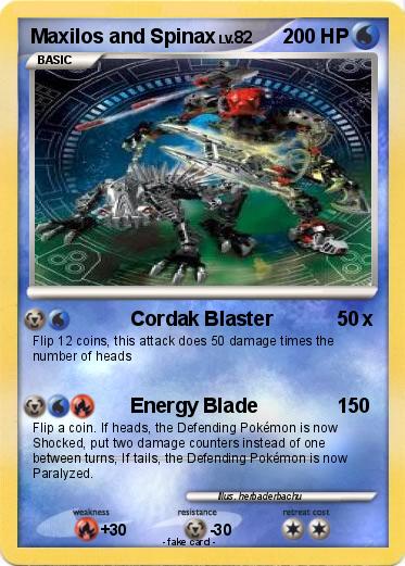 Pokemon Maxilos and Spinax
