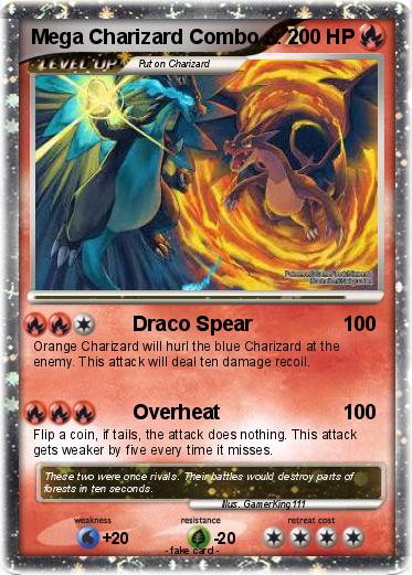 Pokemon Mega Charizard Combo