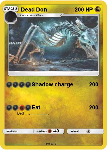 Pokemon Dead Don