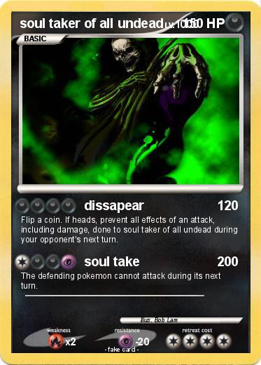 Pokemon soul taker of all undead
