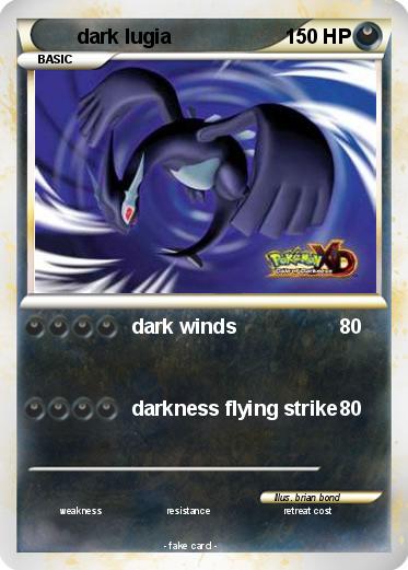 Pokemon dark lugia