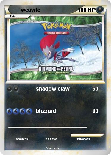 Pokemon weavile