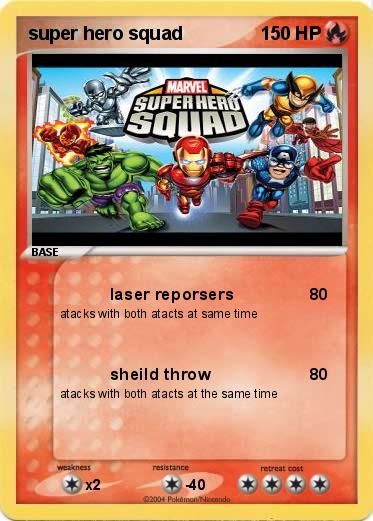 Pokemon super hero squad 