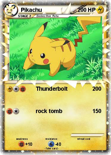 Pokemon Pikachu