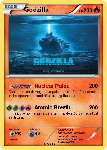 Pokemon Godzilla