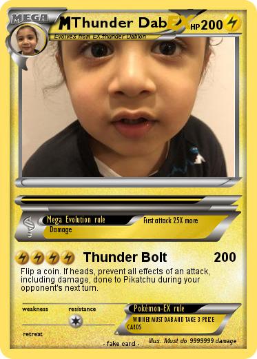 Pokemon Thunder Dab