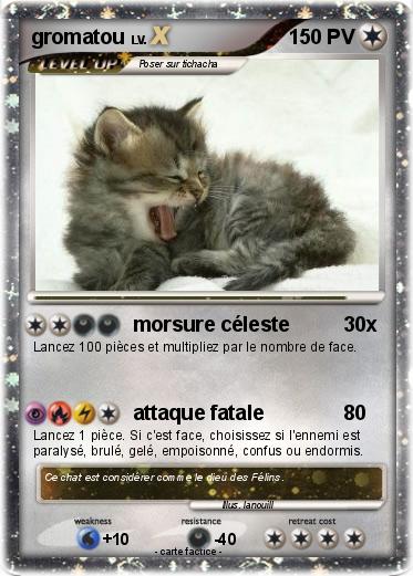 Pokemon gromatou