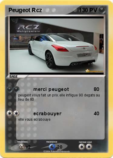 Pokemon Peugeot Rcz