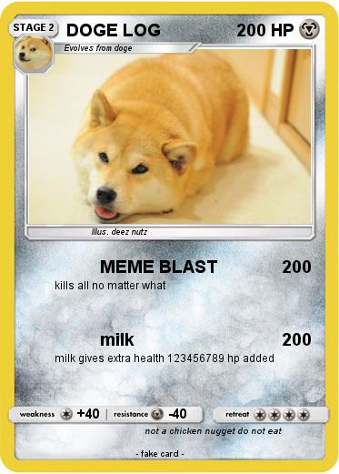 Pokemon DOGE LOG