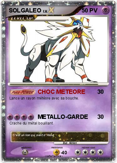 Pokemon SOLGALEO