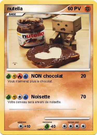 Pokemon nutella