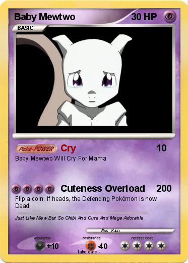 Pokemon Baby Mewtwo