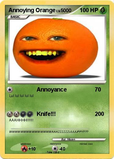 Pokemon Annoying Orange
