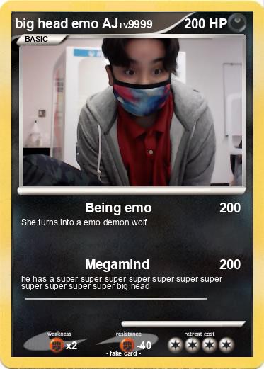 Pokemon big head emo AJ