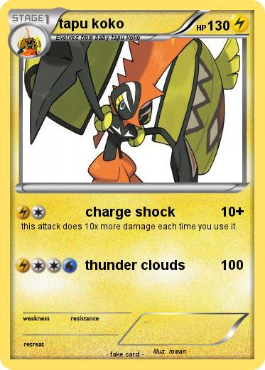 Pokemon tapu koko