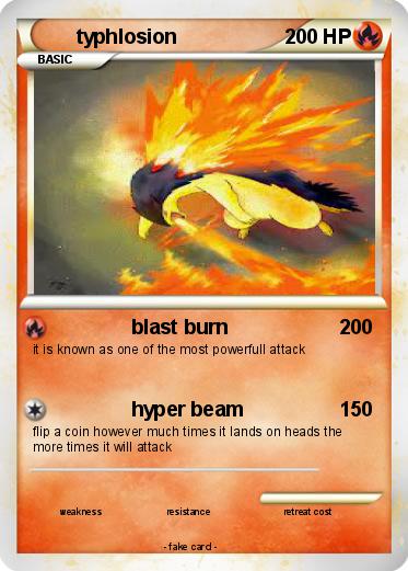 Pokemon typhlosion