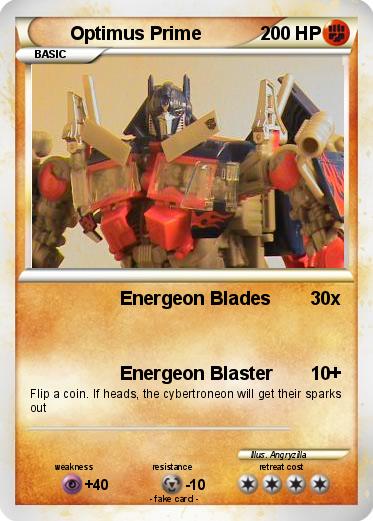 Pokemon Optimus Prime