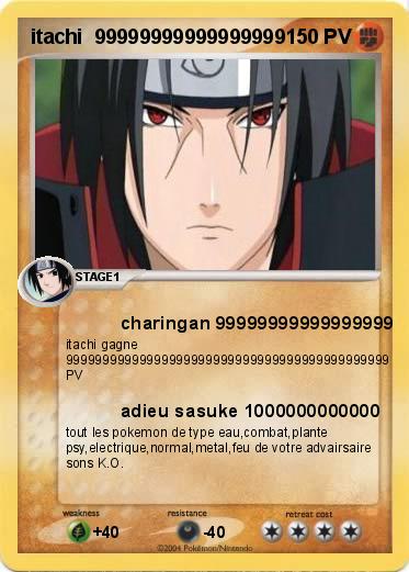 Pokemon itachi  99999999999999999