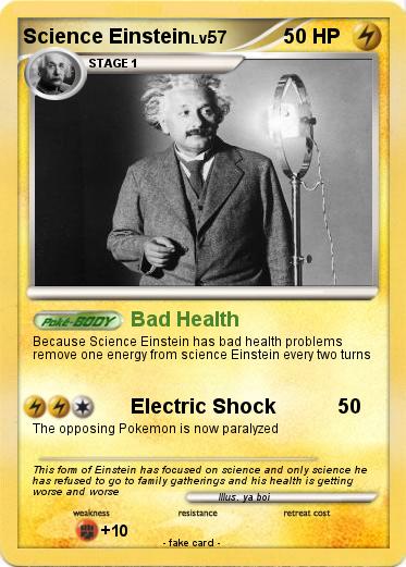 Pokemon Science Einstein