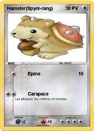 Pokemon Hamster(Spyni-rang)