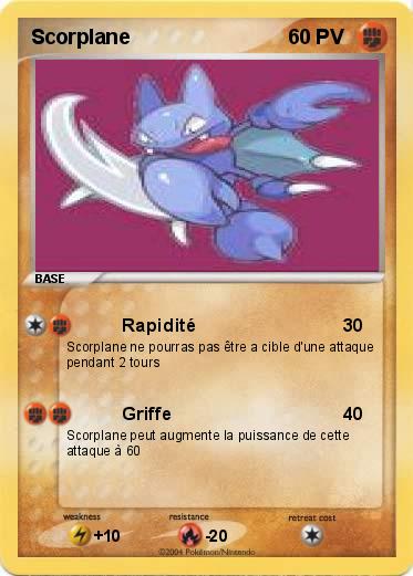 Pokemon Scorplane