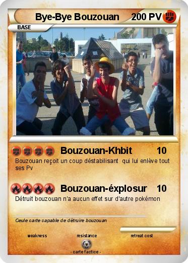 Pokemon Bye-Bye Bouzouan