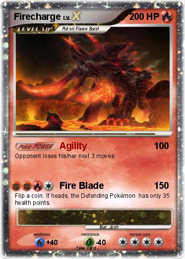 Pokemon Firecharge