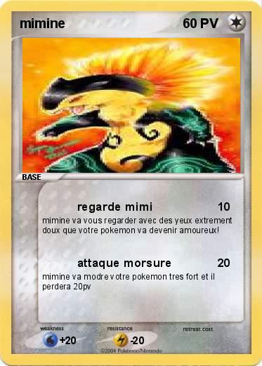 Pokemon mimine