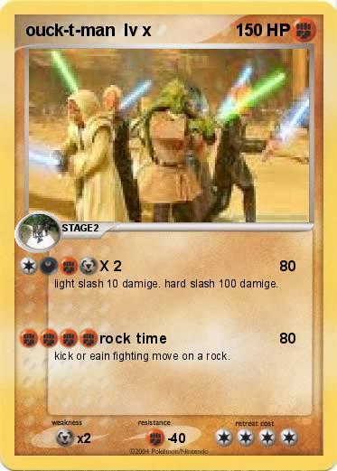 Pokemon ouck-t-man  lv x