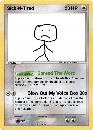 Pokemon Sick-N-Tired