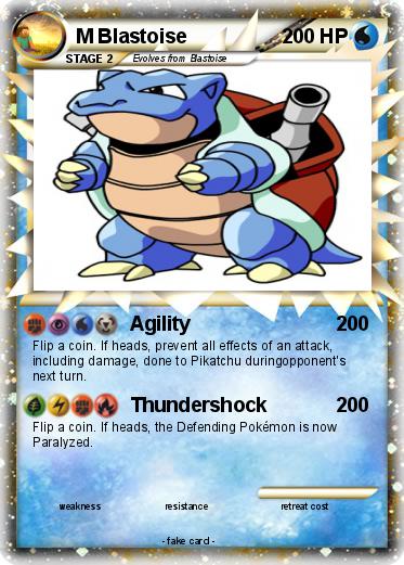 Pokemon M Blastoise