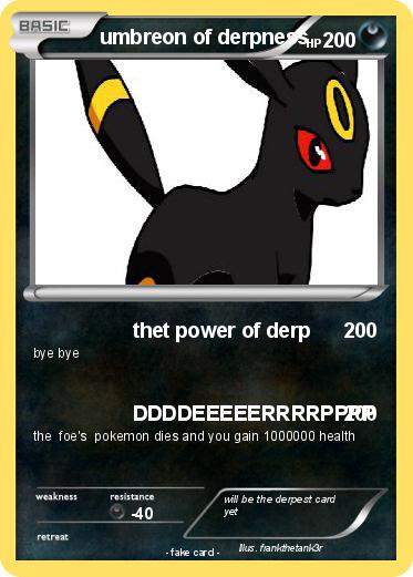 Pokemon umbreon of derpness
