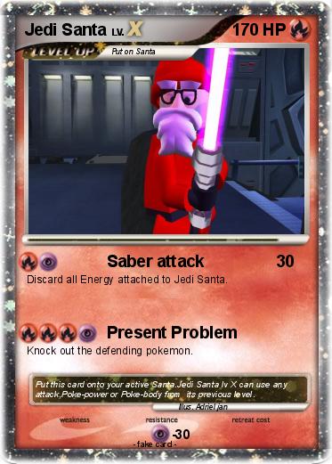 Pokemon Jedi Santa