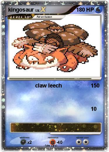 Pokemon kingosaur