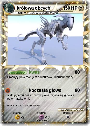 Pokemon królowa obcych