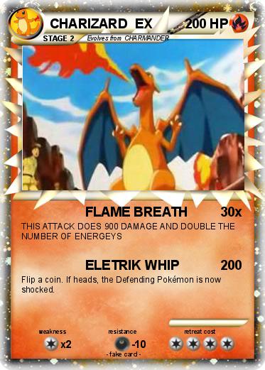 Pokemon CHARIZARD  EX