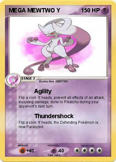 Pokemon MEGA MEWTWO Y